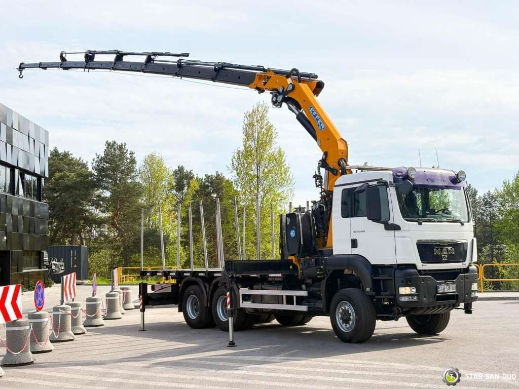 MAN TGS 33.400 6x6 BL EFFER 315/8S HDS Crane 2019 - Φορτηγό με γερανό: φωτογραφία 2 MAN TGS 33.400 6x6 BL EFFER 315/8S HDS Crane 2019 - Φορτηγό με γερανό: φωτογραφία 2