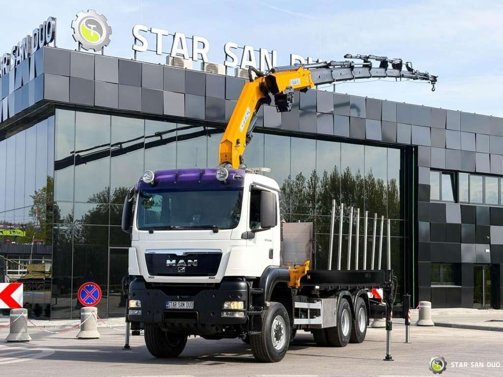MAN TGS 33.400 6x6 BL EFFER 315/8S HDS Crane 2019 - Φορτηγό με γερανό: φωτογραφία 5 MAN TGS 33.400 6x6 BL EFFER 315/8S HDS Crane 2019 - Φορτηγό με γερανό: φωτογραφία 5