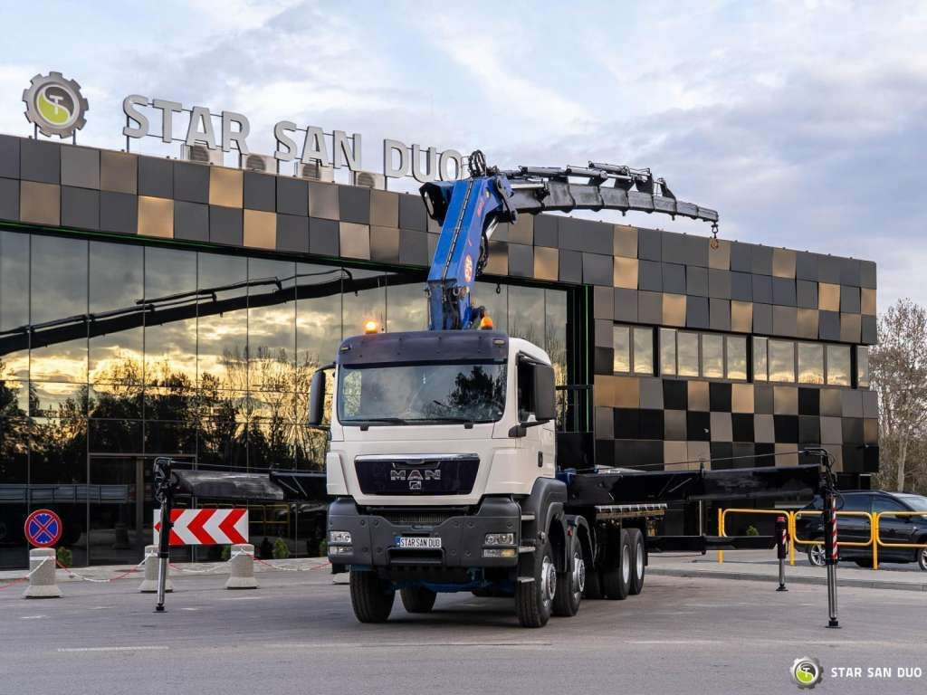 MAN TGS 41.480 8x8 PM 85SP HDS Crane - Φορτηγό με γερανό: φωτογραφία 1 MAN TGS 41.480 8x8 PM 85SP HDS Crane - Φορτηγό με γερανό: φωτογραφία 1