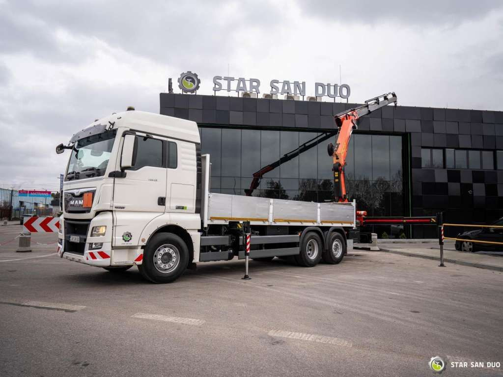 MAN TGX 26.480 6x2 PALFINGER PK 33002 EH Crane Winc - Φορτηγό με γερανό: φωτογραφία 4 MAN TGX 26.480 6x2 PALFINGER PK 33002 EH Crane Winc - Φορτηγό με γερανό: φωτογραφία 4