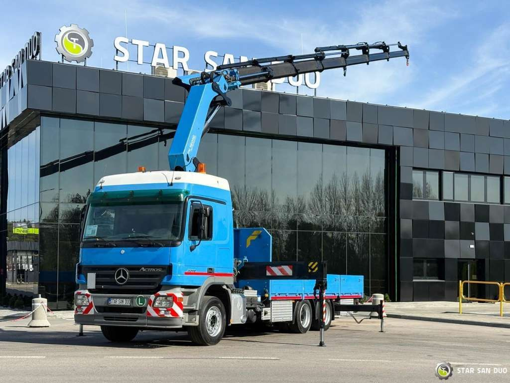 Mercedes-Benz ACTROS 2646L 6x4 PALFINGER 36002 Crane Winch - Φορτηγό με γερανό: φωτογραφία 5 Mercedes-Benz ACTROS 2646L 6x4 PALFINGER 36002 Crane Winch - Φορτηγό με γερανό: φωτογραφία 5