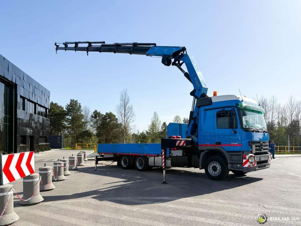 Mercedes-Benz ACTROS 2646L 6x4 PALFINGER 36002 Crane Winch - Φορτηγό με γερανό: φωτογραφία 4 Mercedes-Benz ACTROS 2646L 6x4 PALFINGER 36002 Crane Winch - Φορτηγό με γερανό: φωτογραφία 4