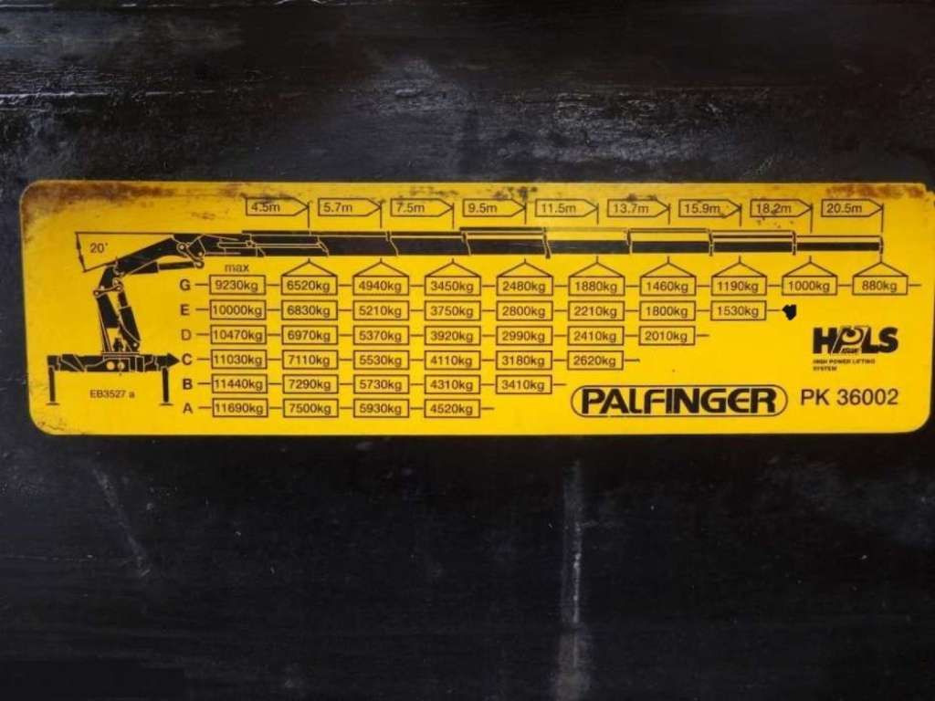 Φορτηγό με γερανό Mercedes-Benz  ACTROS 2646L 6x4 PALFINGER 36002 Euro 5 Winch: φωτογραφία 25