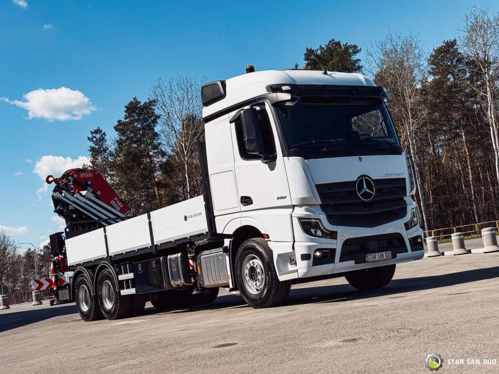 Mercedes-Benz ACTROS 3351 NEW 6x4 Fassi F485 Crane - Φορτηγό με γερανό: φωτογραφία 2 Mercedes-Benz ACTROS 3351 NEW 6x4 Fassi F485 Crane - Φορτηγό με γερανό: φωτογραφία 2