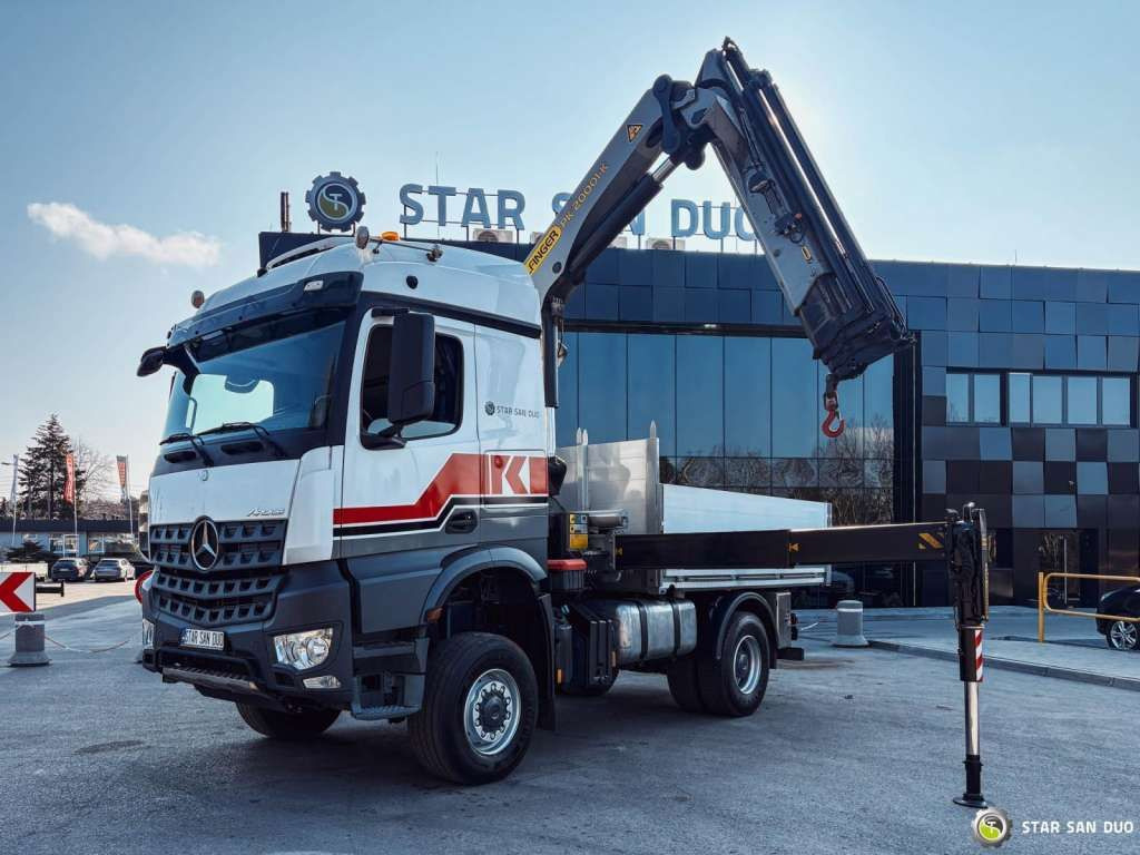 Mercedes-Benz AROCS 1851 4x4 PALFINGER PK 20002 Crane Kran - Φορτηγό με γερανό: φωτογραφία 1 Mercedes-Benz AROCS 1851 4x4 PALFINGER PK 20002 Crane Kran - Φορτηγό με γερανό: φωτογραφία 1