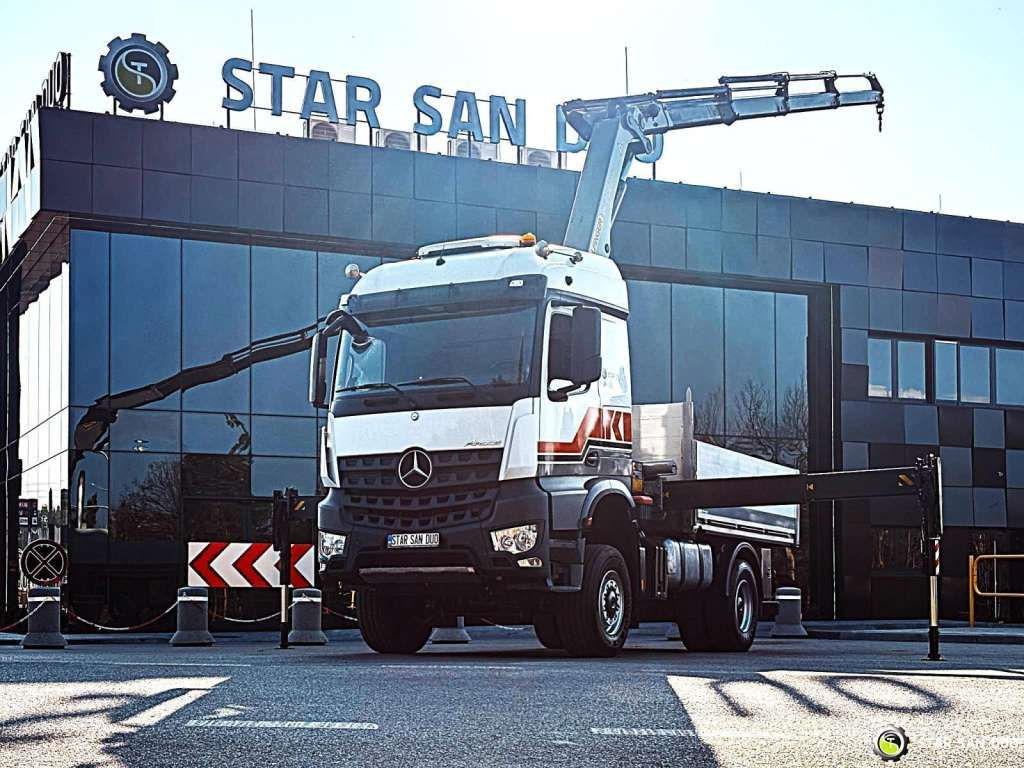 Mercedes-Benz AROCS 1851 PALFINGER PK 20002 Crane Kran - Φορτηγό με γερανό: φωτογραφία 1 Mercedes-Benz AROCS 1851 PALFINGER PK 20002 Crane Kran - Φορτηγό με γερανό: φωτογραφία 1