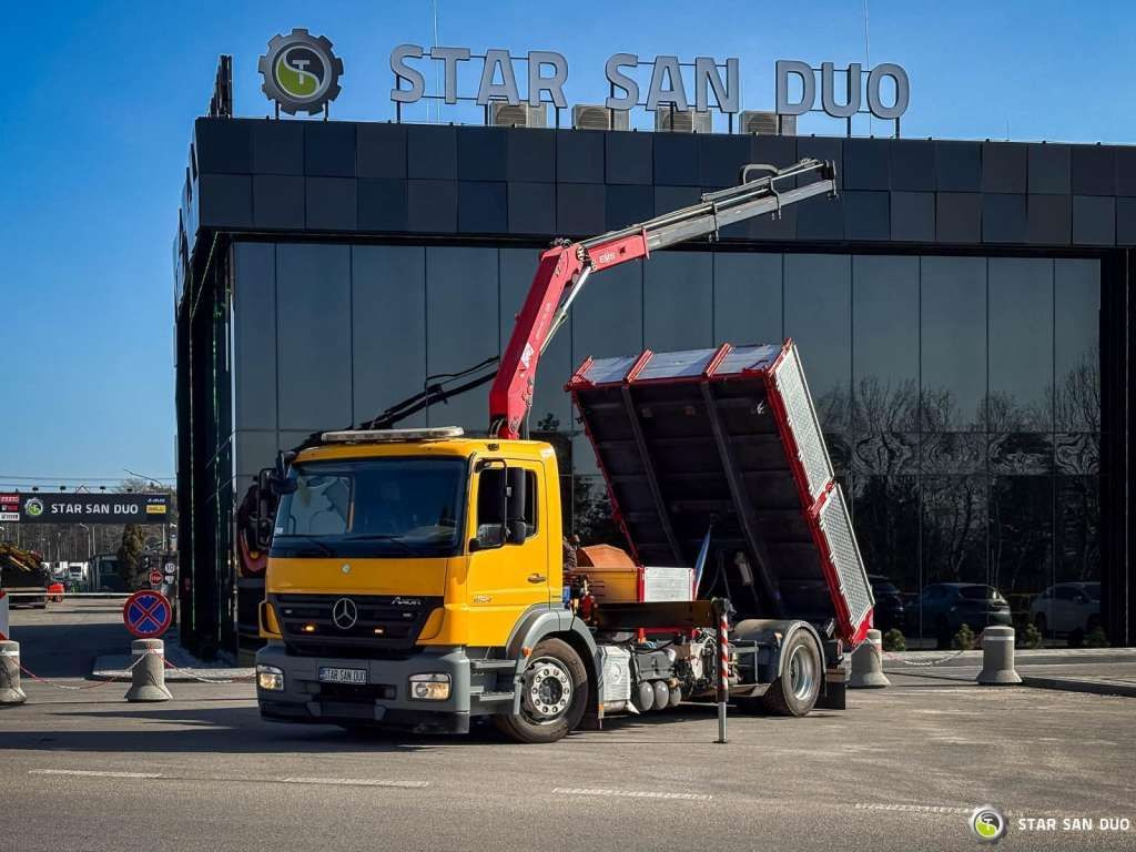 Mercedes-Benz AXOR 1824 4x2 HMF 975 HDS Crane Rotator Kipper Mercedes-Benz AXOR 1824 4x2 HMF 975 HDS Crane Rotator Kipper - Φορτηγό ανατρεπόμενο: φωτογραφία 1 Mercedes-Benz AXOR 1824 4x2 HMF 975 HDS Crane Rotator Kipper Mercedes-Benz AXOR 1824 4x2 HMF 975 HDS Crane Rotator Kipper - Φορτηγό ανατρεπόμενο: φωτογραφία 1