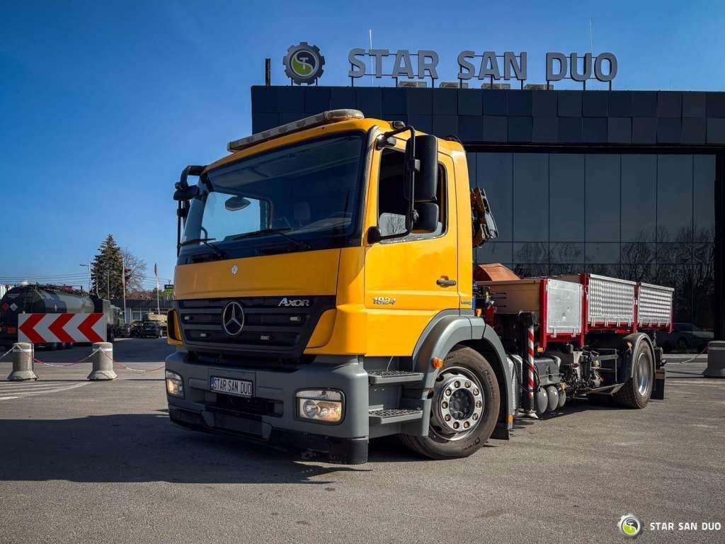 Mercedes-Benz AXOR 1824 4x2 HMF 975 HDS Crane Rotator Kipper Mercedes-Benz AXOR 1824 4x2 HMF 975 HDS Crane Rotator Kipper - Φορτηγό ανατρεπόμενο: φωτογραφία 3 Mercedes-Benz AXOR 1824 4x2 HMF 975 HDS Crane Rotator Kipper Mercedes-Benz AXOR 1824 4x2 HMF 975 HDS Crane Rotator Kipper - Φορτηγό ανατρεπόμενο: φωτογραφία 3