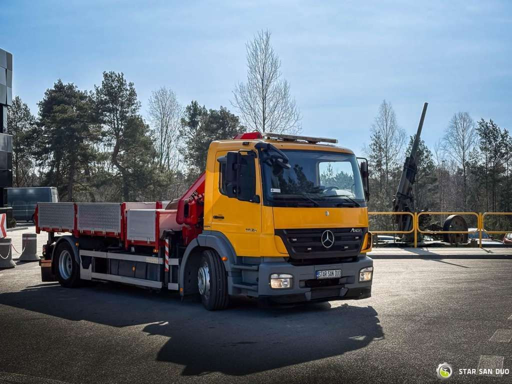 Φορτηγό με γερανό, Φορτηγό ανατρεπόμενο Mercedes-Benz  AXOR 1824 4x2 HMF 975 HDS Crane  Rotator Kipper Mercedes-Benz AXOR 1824 4x2 HMF 975 HDS Crane  Rotator Kipper: φωτογραφία 13
