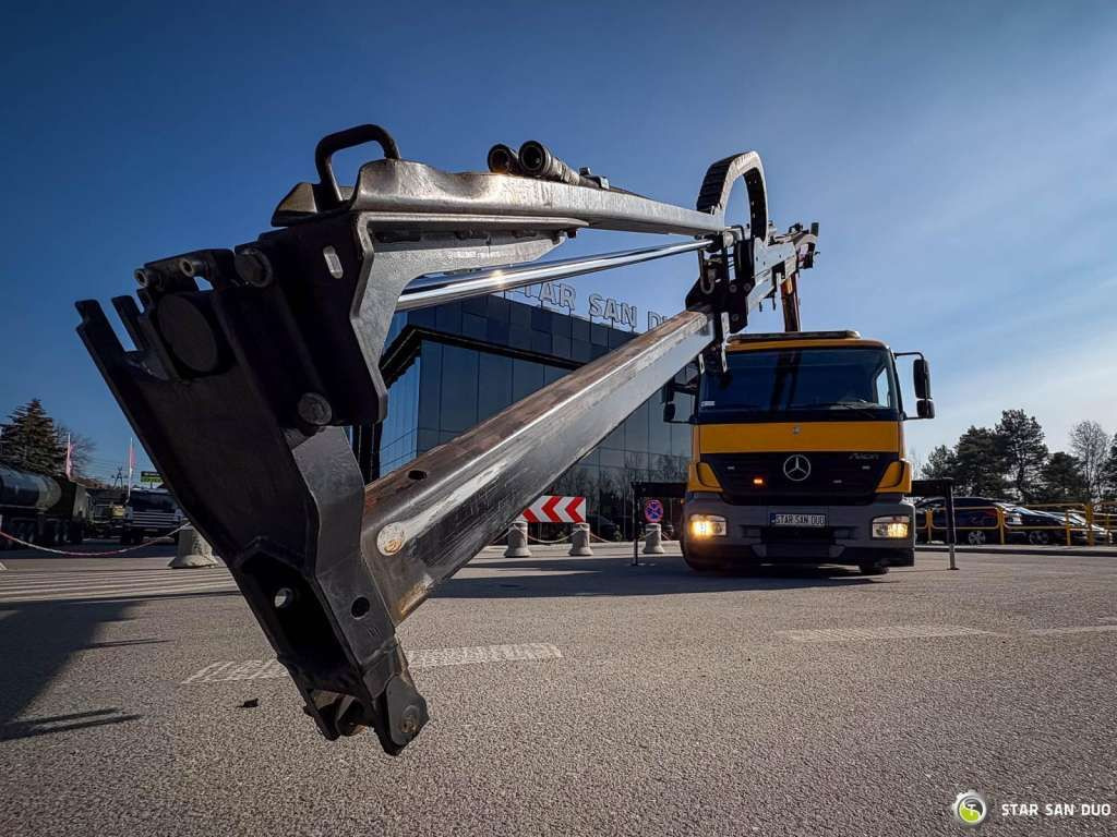 Φορτηγό με γερανό, Φορτηγό ανατρεπόμενο Mercedes-Benz  AXOR 1824 4x2 HMF 975 HDS Crane  Rotator Kipper Mercedes-Benz AXOR 1824 4x2 HMF 975 HDS Crane  Rotator Kipper: φωτογραφία 26
