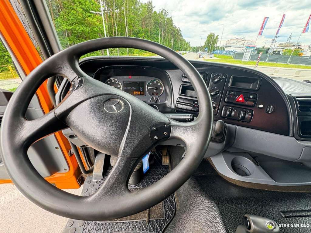 Φορτηγό ανατρεπόμενο Mercedes-Benz Actros 1841 AK 4x4 Hiab 288E-7 Crane Kipper: φωτογραφία 15 Φορτηγό ανατρεπόμενο Mercedes-Benz Actros 1841 AK 4x4 Hiab 288E-7 Crane Kipper: φωτογραφία 15