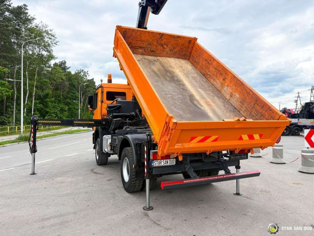 Φορτηγό ανατρεπόμενο Mercedes-Benz Actros 1841 AK 4x4 Hiab 288E-7 Crane Kipper: φωτογραφία 7 Φορτηγό ανατρεπόμενο Mercedes-Benz Actros 1841 AK 4x4 Hiab 288E-7 Crane Kipper: φωτογραφία 7