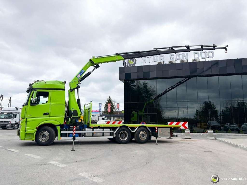 Mercedes-Benz Actros 6x2 HMF 3220 K7 Crane Mercedes-Benz Actros 6x2 HMF 3220 K7 Crane - Φορτηγό με γερανό, Φορτηγό με ανοιχτή καρότσα: φωτογραφία 3 Mercedes-Benz Actros 6x2 HMF 3220 K7 Crane Mercedes-Benz Actros 6x2 HMF 3220 K7 Crane - Φορτηγό με γερανό, Φορτηγό με ανοιχτή καρότσα: φωτογραφία 3