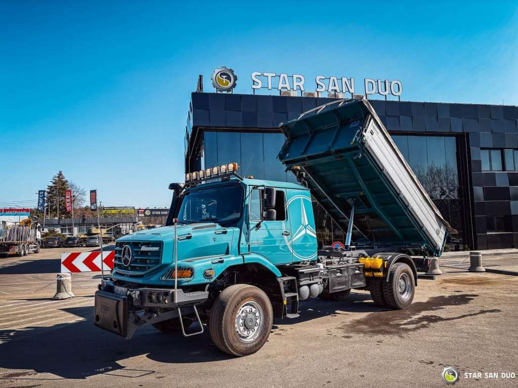 Mercedes-Benz Zetros 1833 4x4 Kipper Camper Chassis - Φορτηγό ανατρεπόμενο: φωτογραφία 1 Mercedes-Benz Zetros 1833 4x4 Kipper Camper Chassis - Φορτηγό ανατρεπόμενο: φωτογραφία 1