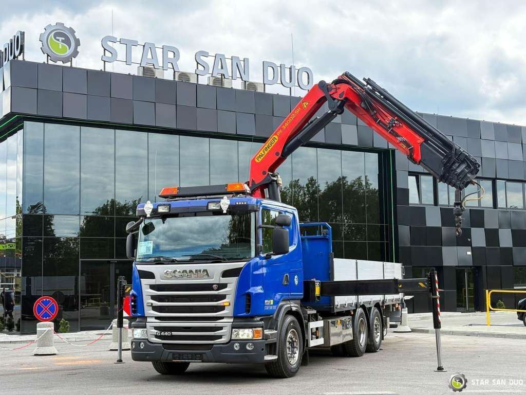 Scania G440 6x2 PALFINGER PK 34002SH Crane Kran - Φορτηγό με γερανό: φωτογραφία 2 Scania G440 6x2 PALFINGER PK 34002SH Crane Kran - Φορτηγό με γερανό: φωτογραφία 2