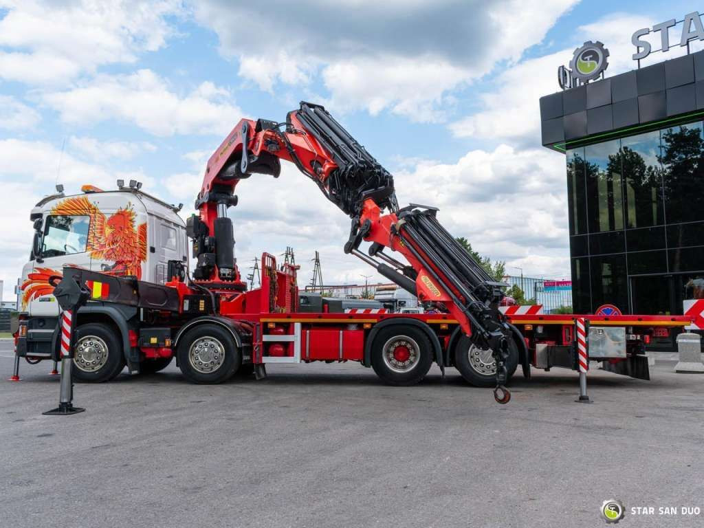 Scania G450 8x2 PALFINGER PK 85002 Fly Jib Winch - Φορτηγό με γερανό: φωτογραφία 4 Scania G450 8x2 PALFINGER PK 85002 Fly Jib Winch - Φορτηγό με γερανό: φωτογραφία 4