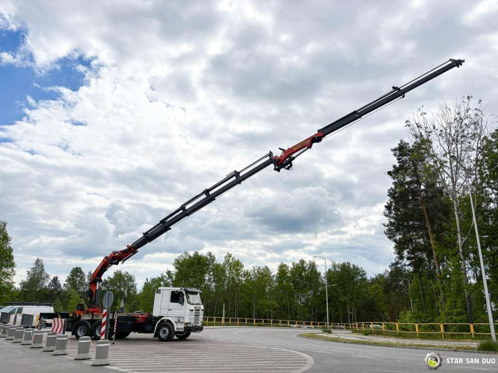Scania R143 HL 6x2 PALFINGER PK44002 Crane - Φορτηγό με γερανό: φωτογραφία 2 Scania R143 HL 6x2 PALFINGER PK44002 Crane - Φορτηγό με γερανό: φωτογραφία 2