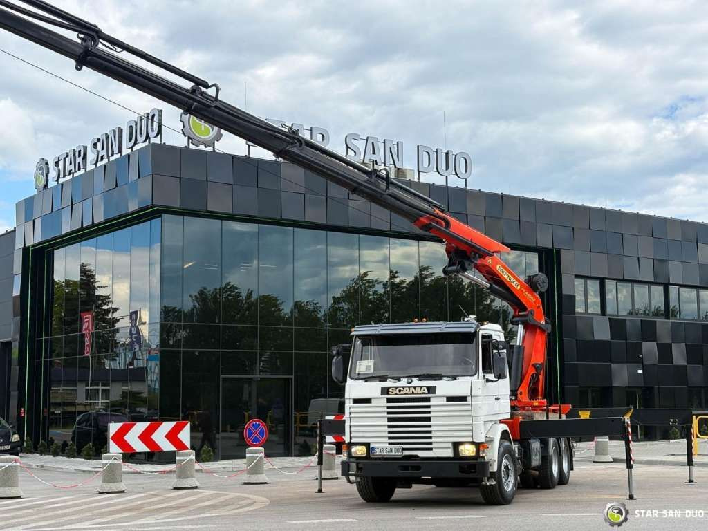 Scania R143 HL 6x2 PALFINGER PK44002 Crane - Φορτηγό με γερανό: φωτογραφία 3 Scania R143 HL 6x2 PALFINGER PK44002 Crane - Φορτηγό με γερανό: φωτογραφία 3