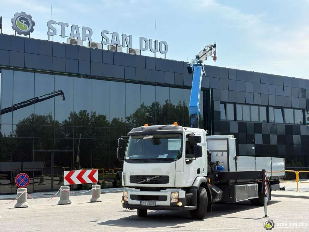Volvo FE 240 4x2 HMF 1560 K3 HDS Rotator Crane Kran - Φορτηγό με γερανό: φωτογραφία 5 Volvo FE 240 4x2 HMF 1560 K3 HDS Rotator Crane Kran - Φορτηγό με γερανό: φωτογραφία 5