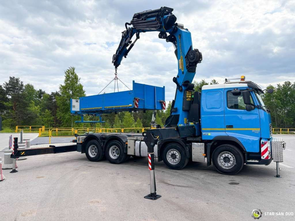 Volvo FH 500 8x4 Palfinger PK 92002 SH Fly Jib Winch - Φορτηγό με γερανό: φωτογραφία 3 Volvo FH 500 8x4 Palfinger PK 92002 SH Fly Jib Winch - Φορτηγό με γερανό: φωτογραφία 3