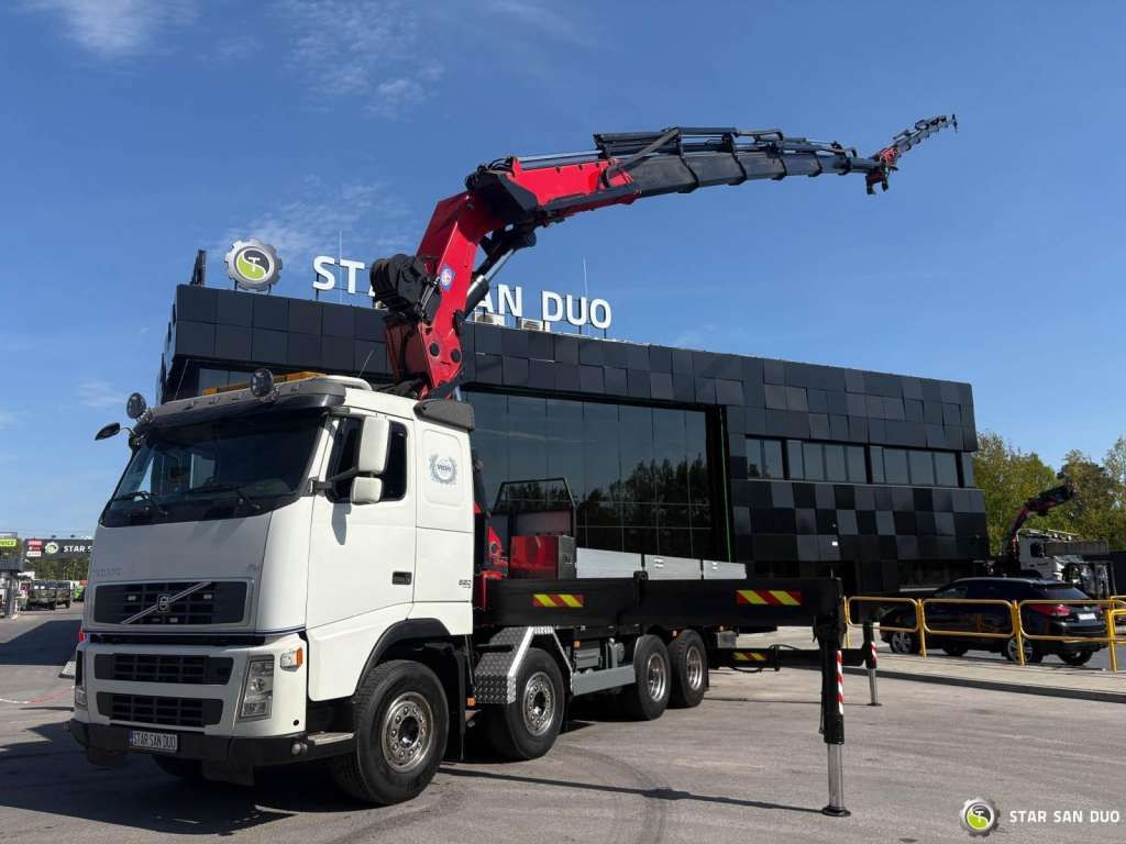Volvo FH 520 8x4 HMF THOR K6 Fly Jib Euro 4 Winch - Φορτηγό με γερανό: φωτογραφία 3 Volvo FH 520 8x4 HMF THOR K6 Fly Jib Euro 4 Winch - Φορτηγό με γερανό: φωτογραφία 3