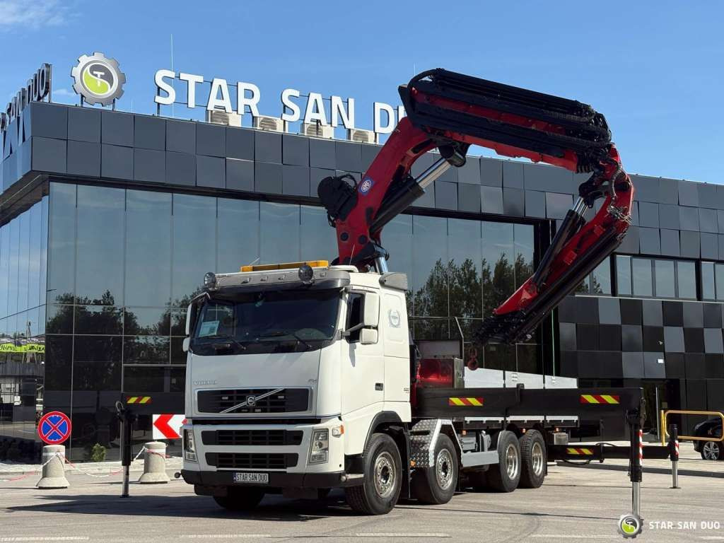Volvo FH 520 8x4 HMF THOR K6 Fly Jib Euro 4 Winch - Φορτηγό με γερανό: φωτογραφία 4 Volvo FH 520 8x4 HMF THOR K6 Fly Jib Euro 4 Winch - Φορτηγό με γερανό: φωτογραφία 4