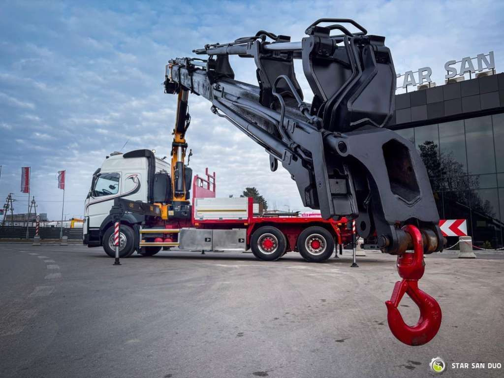 Volvo FM 450 6x2 EFFER 395/8S Euro 6 Crane Winch - Φορτηγό με γερανό: φωτογραφία 2 Volvo FM 450 6x2 EFFER 395/8S Euro 6 Crane Winch - Φορτηγό με γερανό: φωτογραφία 2