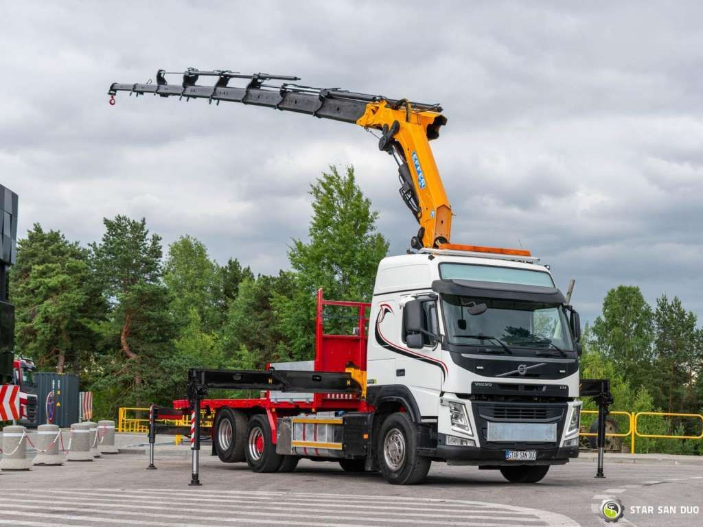 Volvo FM 450 6x2 EFFER 395/8S Euro 6 Crane Winch - Φορτηγό με γερανό: φωτογραφία 1 Volvo FM 450 6x2 EFFER 395/8S Euro 6 Crane Winch - Φορτηγό με γερανό: φωτογραφία 1