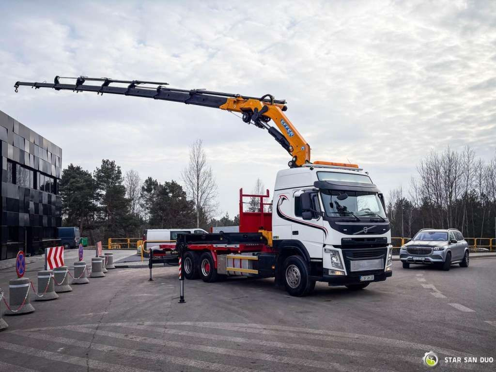 Volvo FM 450 6x2 EFFER 395/8S Euro 6 Crane Winch - Φορτηγό με γερανό: φωτογραφία 3 Volvo FM 450 6x2 EFFER 395/8S Euro 6 Crane Winch - Φορτηγό με γερανό: φωτογραφία 3