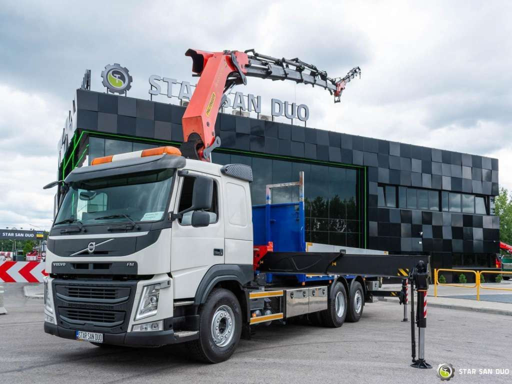 Volvo  FM 460 6x2 PALFINGER PK 42002 FLY JIB  Crane Eu - Φορτηγό με γερανό: φωτογραφία 5 Volvo  FM 460 6x2 PALFINGER PK 42002 FLY JIB  Crane Eu - Φορτηγό με γερανό: φωτογραφία 5
