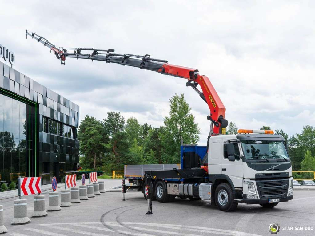 Volvo  FM 460 6x2 PALFINGER PK 42002 FLY JIB  Crane Eu - Φορτηγό με γερανό: φωτογραφία 3 Volvo  FM 460 6x2 PALFINGER PK 42002 FLY JIB  Crane Eu - Φορτηγό με γερανό: φωτογραφία 3