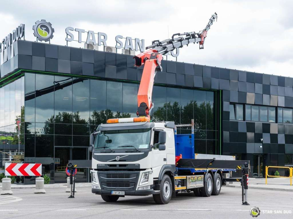 Volvo  FM 460 6x2 PALFINGER PK 42002 FLY JIB  Crane Eu - Φορτηγό με γερανό: φωτογραφία 4 Volvo  FM 460 6x2 PALFINGER PK 42002 FLY JIB  Crane Eu - Φορτηγό με γερανό: φωτογραφία 4