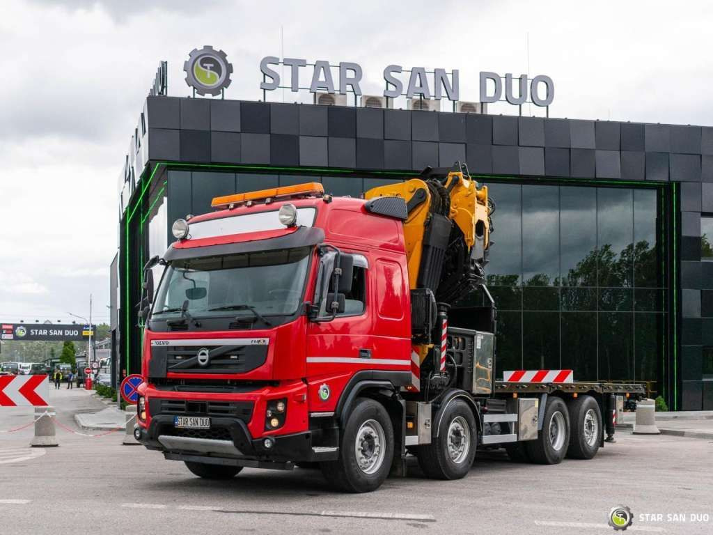Volvo FMX 500 8x2 Effer 585 Fly Jib Winch Crane Kran Volvo FMX 500 8x2 Effer 585 Fly Jib Winch Crane Kran - Φορτηγό με γερανό, Φορτηγό με ανοιχτή καρότσα: φωτογραφία 4 Volvo FMX 500 8x2 Effer 585 Fly Jib Winch Crane Kran Volvo FMX 500 8x2 Effer 585 Fly Jib Winch Crane Kran - Φορτηγό με γερανό, Φορτηγό με ανοιχτή καρότσα: φωτογραφία 4