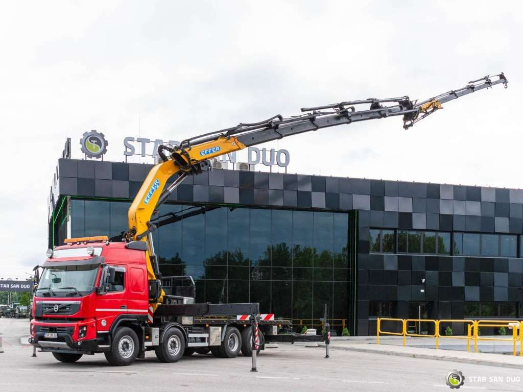 Volvo FMX 500 8x2 Effer 585 Fly Jib Winch Crane Kran Volvo FMX 500 8x2 Effer 585 Fly Jib Winch Crane Kran - Φορτηγό με γερανό, Φορτηγό με ανοιχτή καρότσα: φωτογραφία 1 Volvo FMX 500 8x2 Effer 585 Fly Jib Winch Crane Kran Volvo FMX 500 8x2 Effer 585 Fly Jib Winch Crane Kran - Φορτηγό με γερανό, Φορτηγό με ανοιχτή καρότσα: φωτογραφία 1