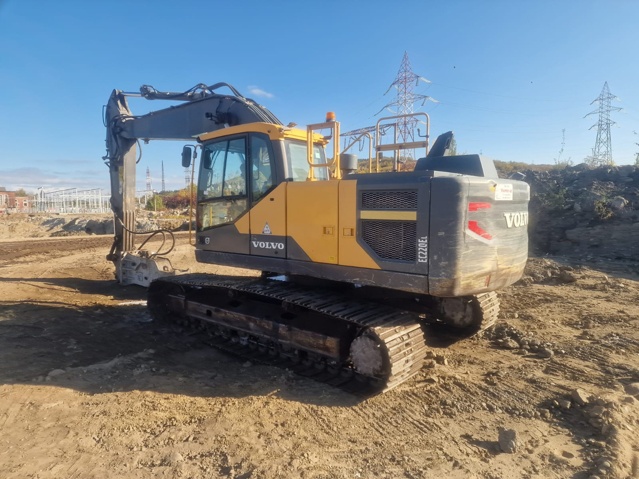 VOLVO EC220 E - Εκσκαφέας: φωτογραφία 3 VOLVO EC220 E - Εκσκαφέας: φωτογραφία 3