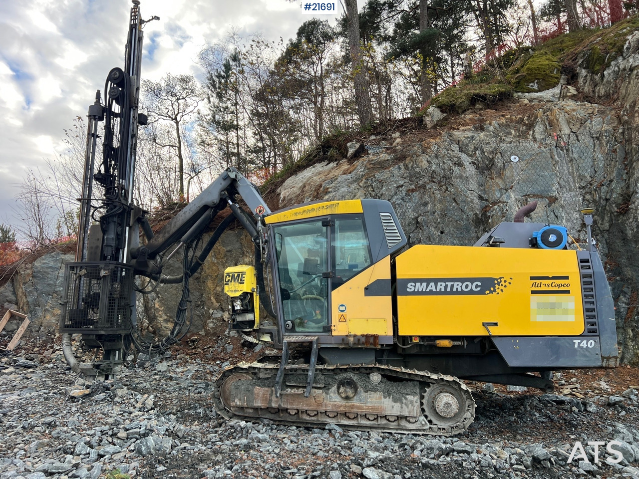 Atlas Copco Flexiroc T40-11 borerigg m/2540 hammer,CME sliper og gps - Γεωτρύπανο: φωτογραφία 1 Atlas Copco Flexiroc T40-11 borerigg m/2540 hammer,CME sliper og gps - Γεωτρύπανο: φωτογραφία 1