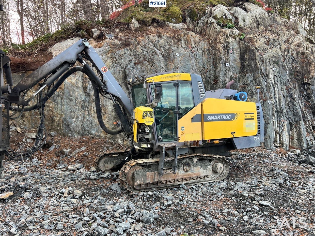 Atlas Copco Flexiroc T40-11 borerigg m/2540 hammer,CME sliper og gps - Γεωτρύπανο: φωτογραφία 3 Atlas Copco Flexiroc T40-11 borerigg m/2540 hammer,CME sliper og gps - Γεωτρύπανο: φωτογραφία 3