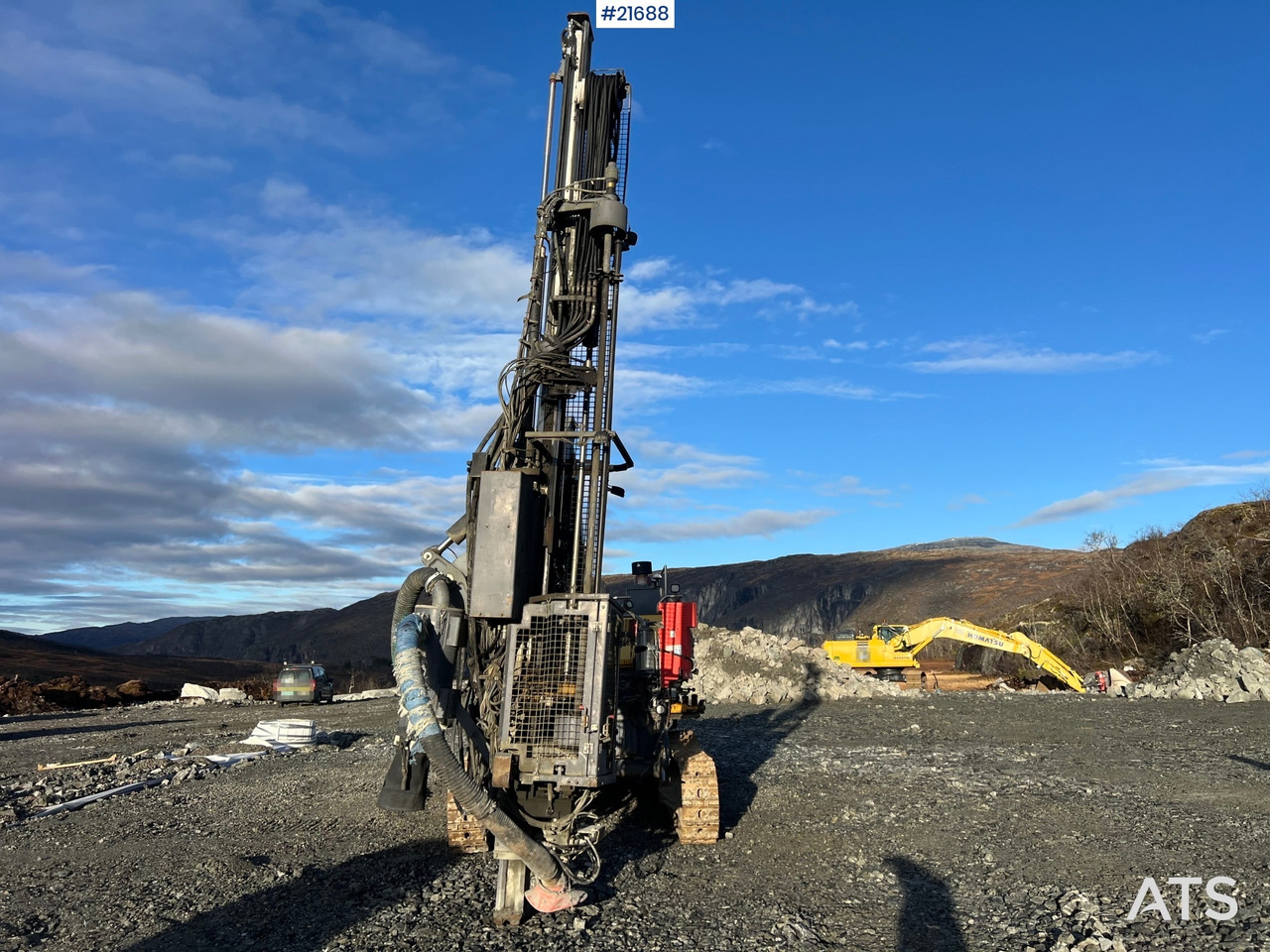 Atlas Copco T35R-01 Borerigg m/ cop 2540 hammer, sliper og Leica gps - Γεωτρύπανο: φωτογραφία 3 Atlas Copco T35R-01 Borerigg m/ cop 2540 hammer, sliper og Leica gps - Γεωτρύπανο: φωτογραφία 3