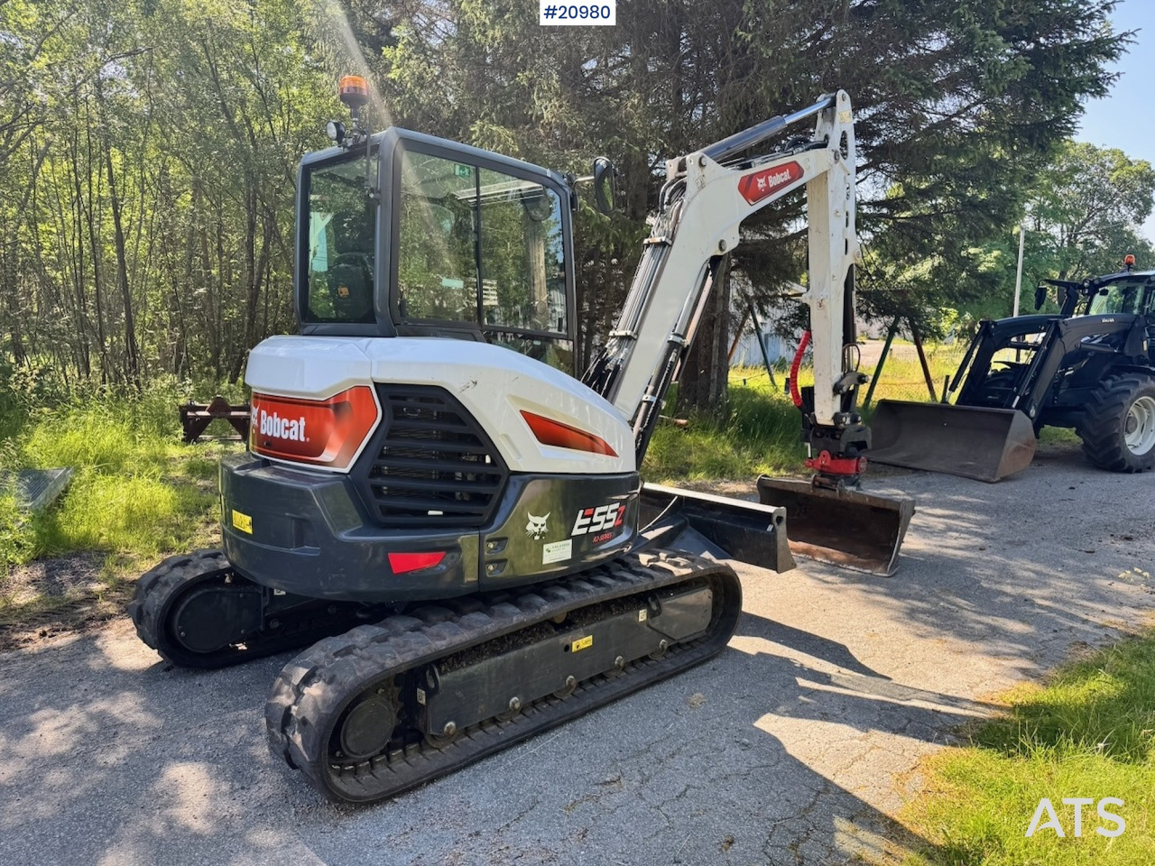 Bobcat E55Z Minigraver m/ Rototilt og 2 skuffer. 230 timer! - Μίνι εκσκαφέας: φωτογραφία 3 Bobcat E55Z Minigraver m/ Rototilt og 2 skuffer. 230 timer! - Μίνι εκσκαφέας: φωτογραφία 3