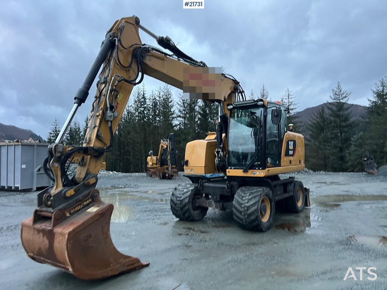 CAT M318F Hjulmaskin m/ oilquick og tannskuffe - Τροχοφόρος εκσκαφέας: φωτογραφία 3 CAT M318F Hjulmaskin m/ oilquick og tannskuffe - Τροχοφόρος εκσκαφέας: φωτογραφία 3