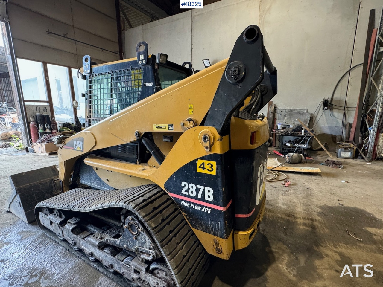 Φορτωτής πλάγιας ολίσθησης Caterpillar 287B: φωτογραφία 26