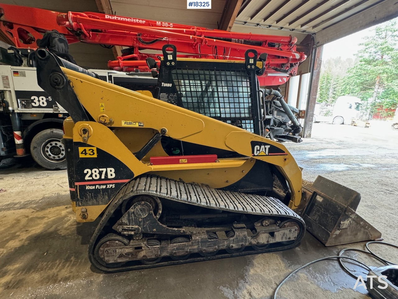 Φορτωτής πλάγιας ολίσθησης Caterpillar 287B: φωτογραφία 7