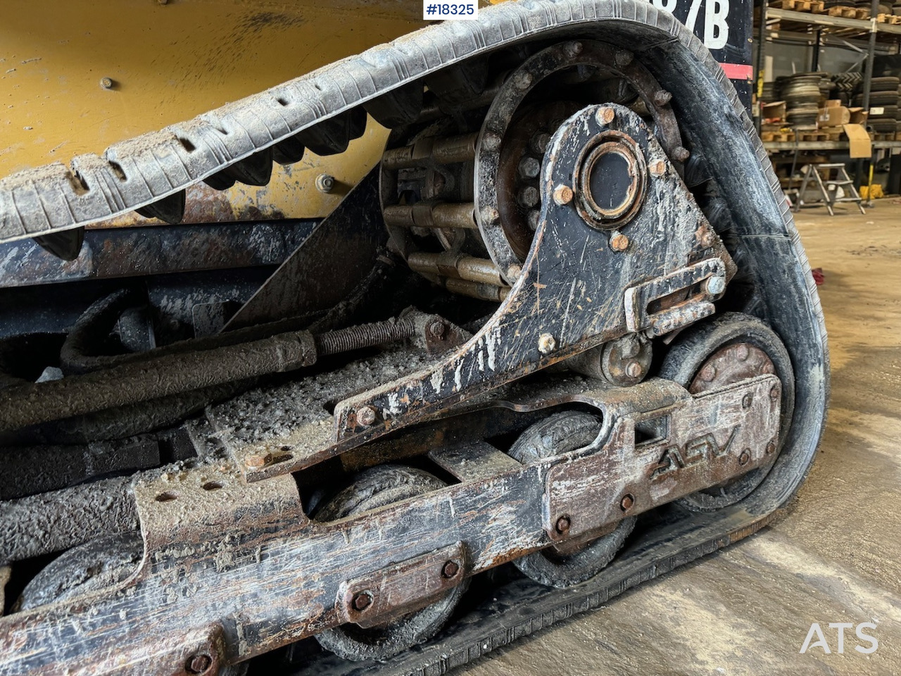 Φορτωτής πλάγιας ολίσθησης Caterpillar 287B: φωτογραφία 14