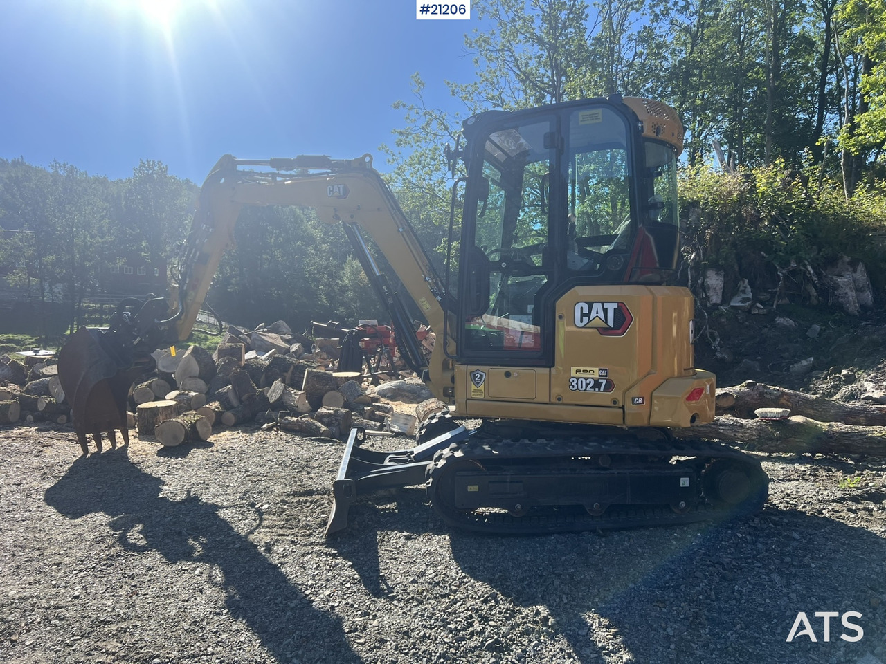 Caterpillar 302.7 CR - Μίνι εκσκαφέας: φωτογραφία 4 Caterpillar 302.7 CR - Μίνι εκσκαφέας: φωτογραφία 4
