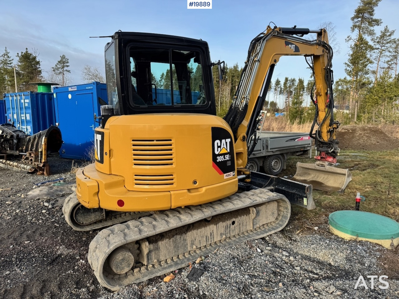 Caterpillar 305.5E2 - Εκσκαφέας: φωτογραφία 3 Caterpillar 305.5E2 - Εκσκαφέας: φωτογραφία 3