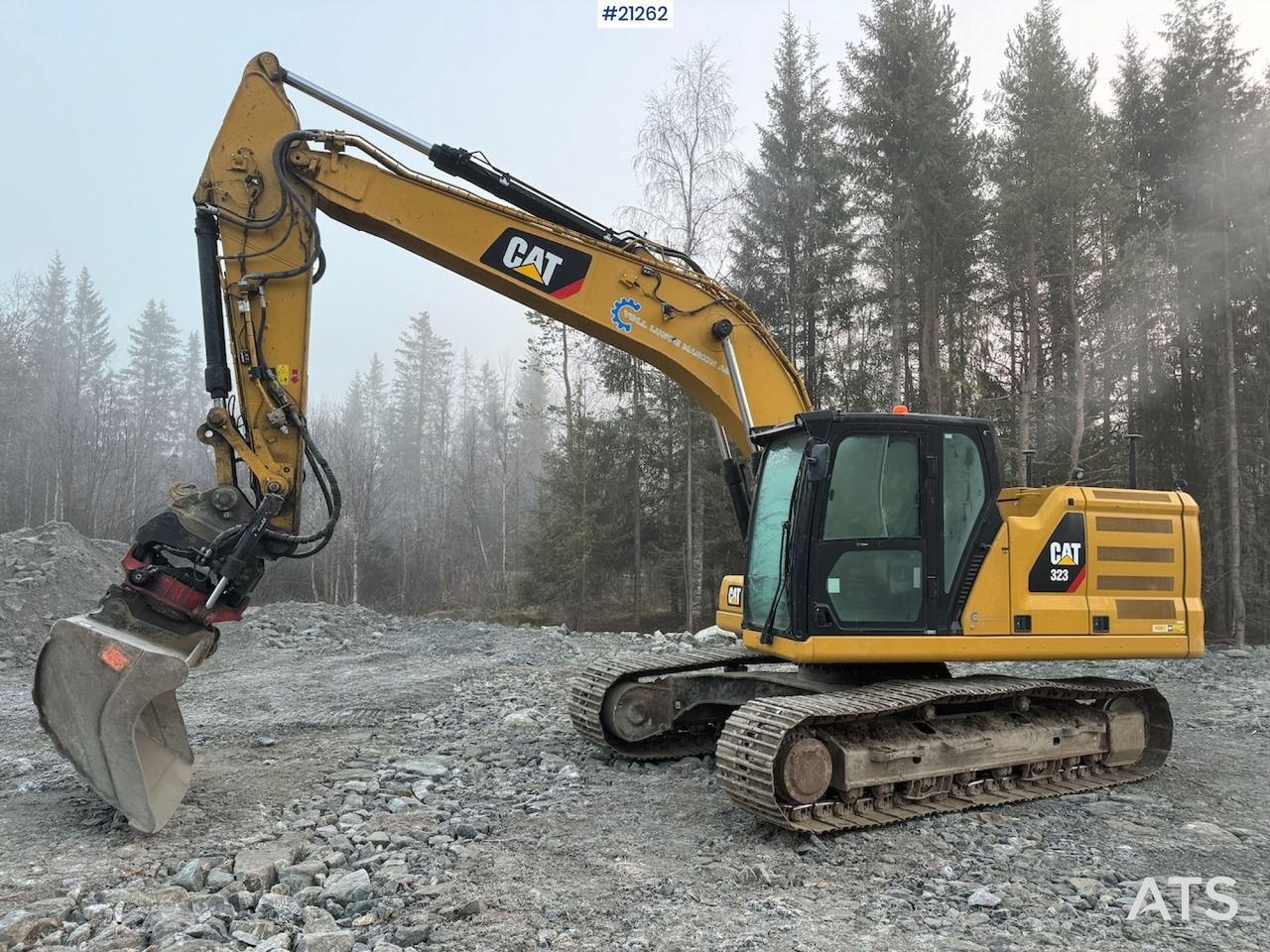Caterpillar 323 - Ερπυστριοφόρος εκσκαφέας: φωτογραφία 2 Caterpillar 323 - Ερπυστριοφόρος εκσκαφέας: φωτογραφία 2
