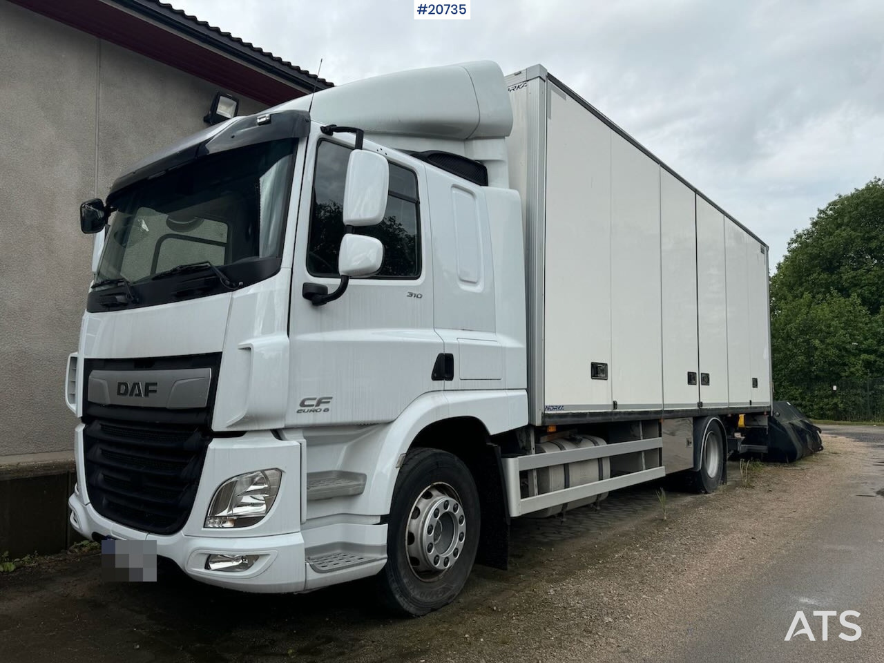 DAF CF310 - Φορτηγό κόφα: φωτογραφία 1 DAF CF310 - Φορτηγό κόφα: φωτογραφία 1