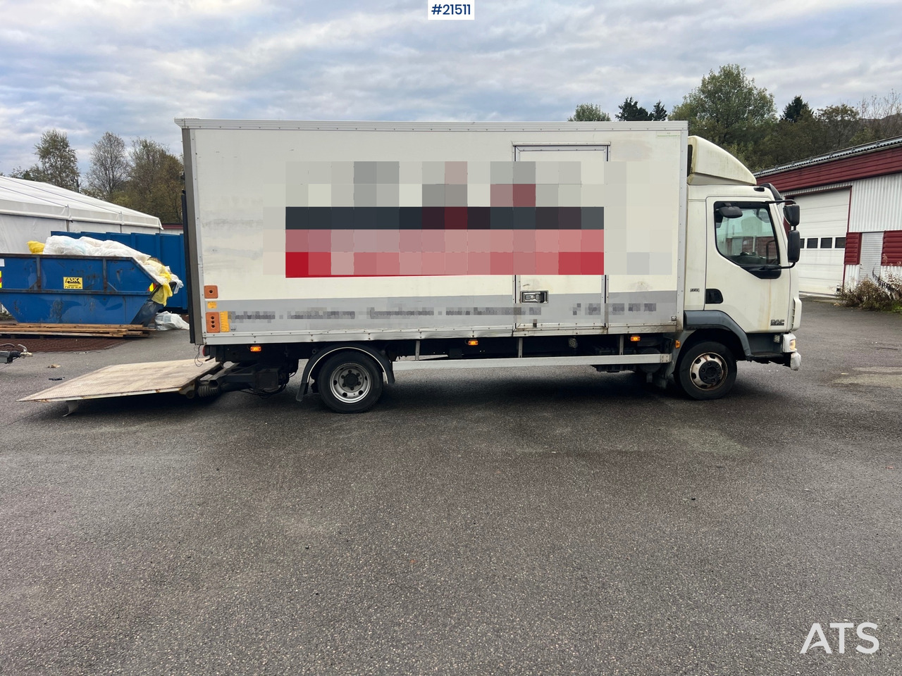 DAF FA 4x2 Skapbil m/ Lift Rep.Objekt - Φορτηγό κόφα: φωτογραφία 2 DAF FA 4x2 Skapbil m/ Lift Rep.Objekt - Φορτηγό κόφα: φωτογραφία 2