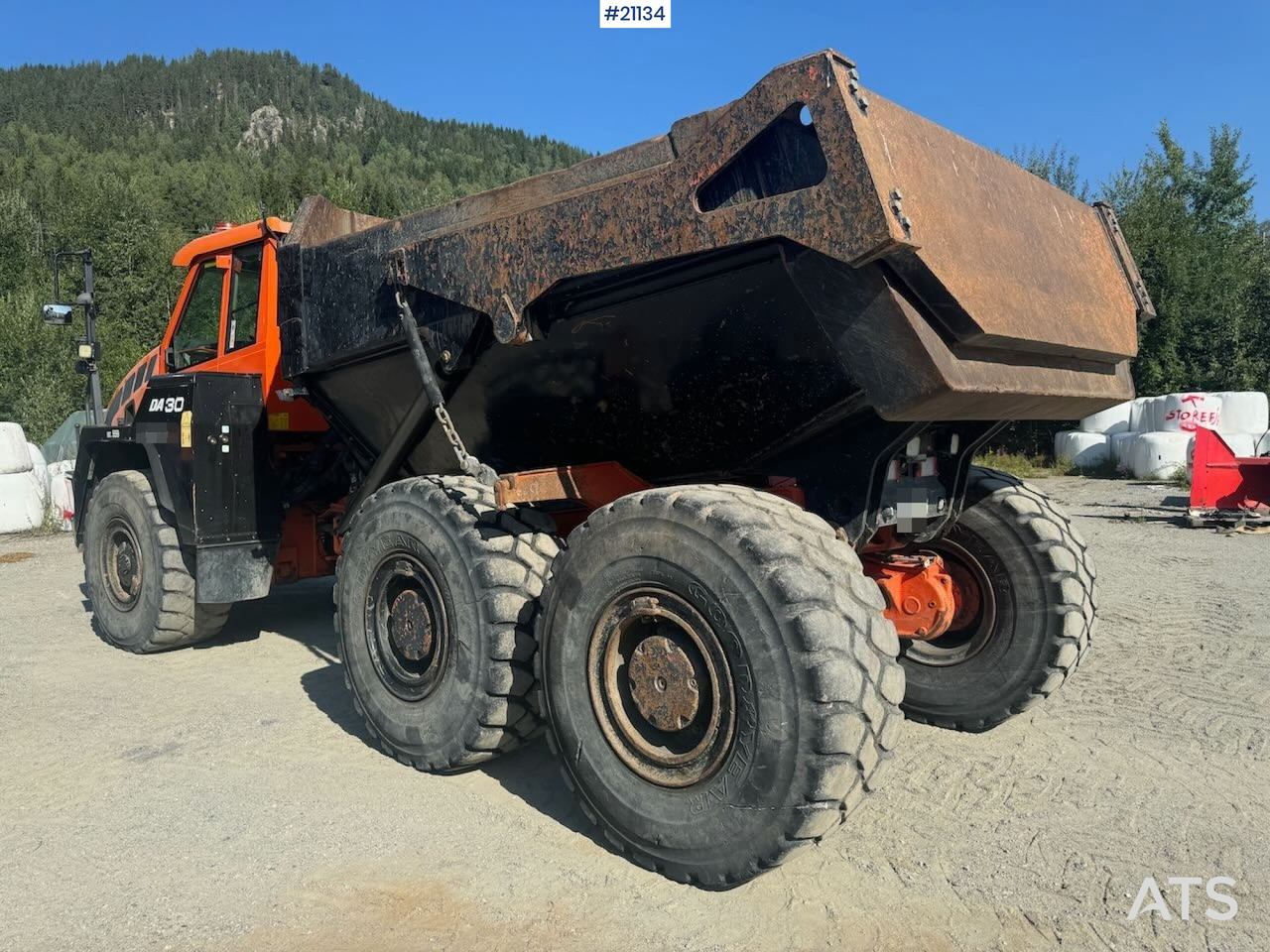 Doosan DA 30 - Αρθρωτό φορτηγό: φωτογραφία 3 Doosan DA 30 - Αρθρωτό φορτηγό: φωτογραφία 3