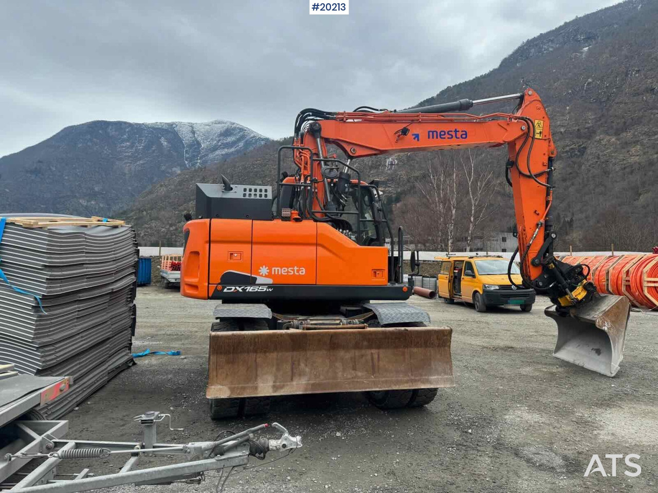 Doosan DX165W-5 - Ελαστιχοφόρος φορτωτής: φωτογραφία 5 Doosan DX165W-5 - Ελαστιχοφόρος φορτωτής: φωτογραφία 5
